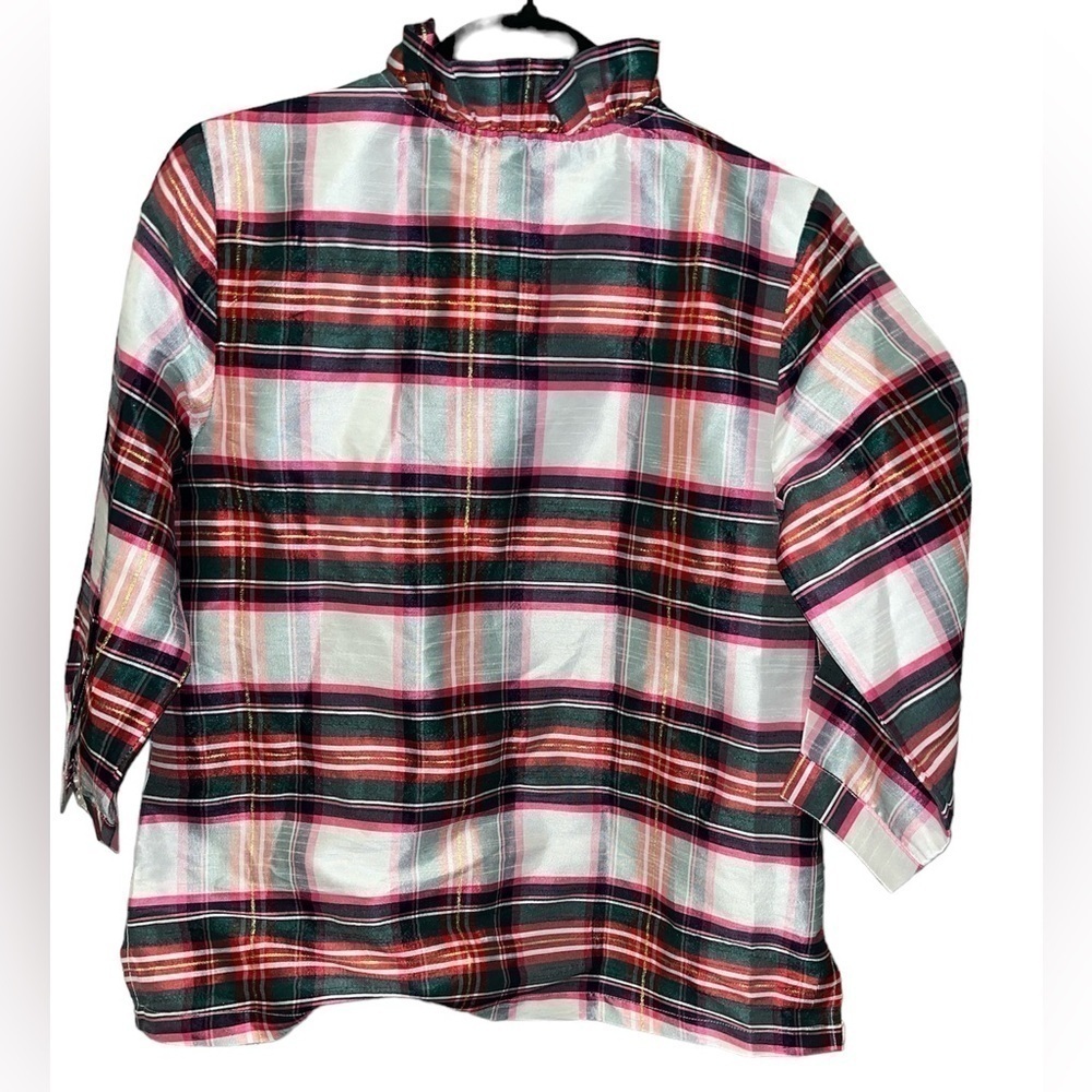 Crown and Ivy Plaid Shirt - Picture 3 of 7